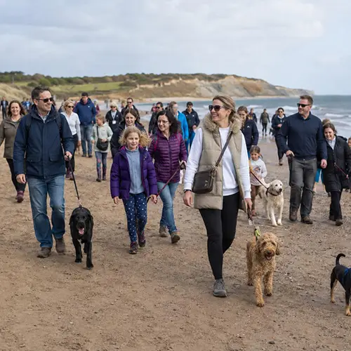 Charity Dog walk 500